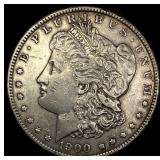 1900-S Silver Morgan Dollar ABOUT  UNCIRCULATED