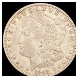 1894-O Silver Morgan Dollar NEARLY  UNCIRCULATED