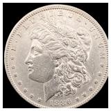 1886-O Silver Morgan Dollar CLOSELY  UNCIRCULATED
