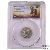 Roman Faustina Sr.,AD 138-140/1 AR Denarius PNC V