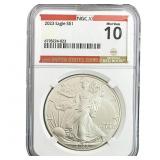 2023 Silver Eagle NGC MS10