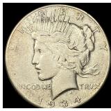 1934-S Silver Peace Dollar NEARLY UNCIRCULATED