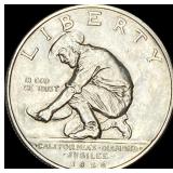 1925-S Silver California Diamond Jubilee Half Doll