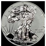 2021-W Silver American Eagle $1 GEM PROOF