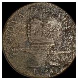 1786 New Jersey Copper Coin LIGHTLY CIRCULATED