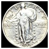 1929 Standing Liberty Silver Quarter NEARLY UNCIRC