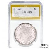 1880 Morgan Silver Dollar PGA MS64