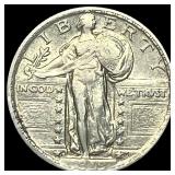 1929 Standing Liberty Silver Quarter CLOSELY UNCIR
