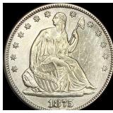1875 Seated Liberty Half Dollar UNCIRCULATED