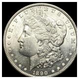 1890 Morgan Silver Dollar CHOICE BU