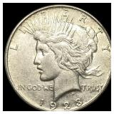 1923-D Peace Silver Dollar UNCIRCULATED