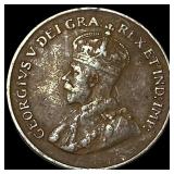 1925 Canada Bronze One Cent NICELY CIRCULATED
