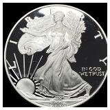 2006-W Silver American Eagle Proof $1 GEM PROOF