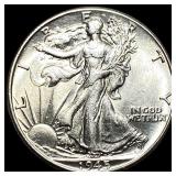 1945 Silver Walking Liberty Half Dollar CHOICE BU