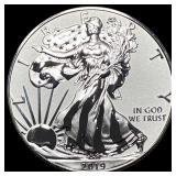 2019-W Silver American Eagle 1 oz GEM PROOF