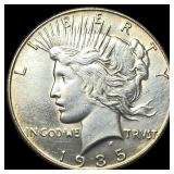 1935 Silver Peace Dollar UNCIRCULATED