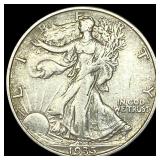 1935-S Silver Walking Liberty Half Dollar CLOSELY