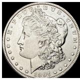1897-S Silver Morgan Dollar CLOSELY UNCIRCULATED