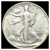 1935-D Silver Walking Liberty Half Dollar CLOSELY