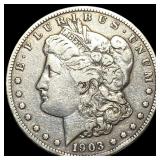 1903-S Silver Morgan Dollar LIGHTLY CIRCULATED