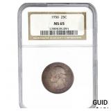 1956 Washington Silver Quarter NGC MS65