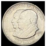 1923-S Silver Monroe Doctrine Centennial Half Doll