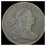 1802 Draped Bust Large Cent NICELY CIRCULATED