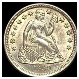 1859-O Silver Seated Liberty Dime UNCIRCULATED