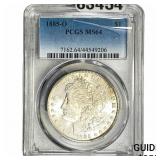 1885-O Mercury Silver Dollar PCGS MS64