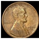 1926-S Lincoln Wheat Cent NEARLY UNCIRCULATED