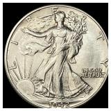 1942 Silver Half Dollar (Walking Liberty) UNCIRCUL