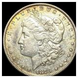 1878-S Silver Morgan Dollar CLOSELY UNCIRCULATED