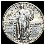 1926 FH Standing Liberty Silver Quarter GEM  BU