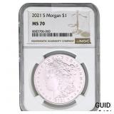 2021-S Morgan Silver Dollar NGC MD70