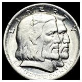 1936 Silver Long Island Tercentenary Half Dollar U