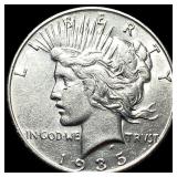 1935 Silver Peace Dollar SUPERB GEM BU