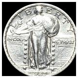 1923-S Silver Standing Liberty Quarter CLOSELY UNC