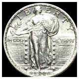 1927 Standing Liberty Silver Quarter CHOICE AU
