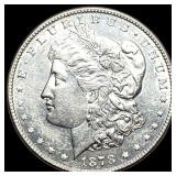1878-S Silver Morgan Dollar CLOSELY UNCIRCULATED