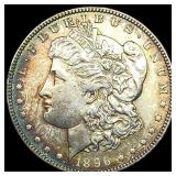1896 Silver Morgan Dollar CLOSELY UNCIRCULATED