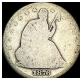 1876 Seated Liberty Half Dollar HIGH GRADE