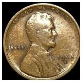 1909-S Lincoln Wheat Cent LIGHTLY CIRCULATED