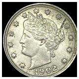 1902 Liberty Head Nickel UNCIRCULATED