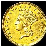 1860 Gold $1 Indian Head Type 3 HIGH GRADE