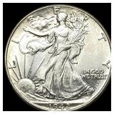 1942 Silver Half Dollar (Walking Liberty)  UNCIRC