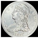 1838 Capped Bust Half Dollar CLOSELY UNCIRCULATED
