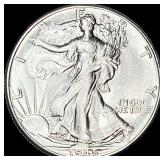 1945 Silver Walking Liberty Half Dollar UNCIRCULAT