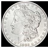 1882 Morgan Silver Dollar NEARLY UNCIRCULATED