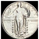 1929 Standing Liberty Silver Quarter UNCIRCULATED
