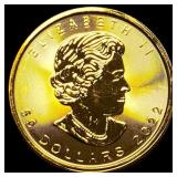 2022 Gold 1oz Canadian $50 SUPERB GEM BU